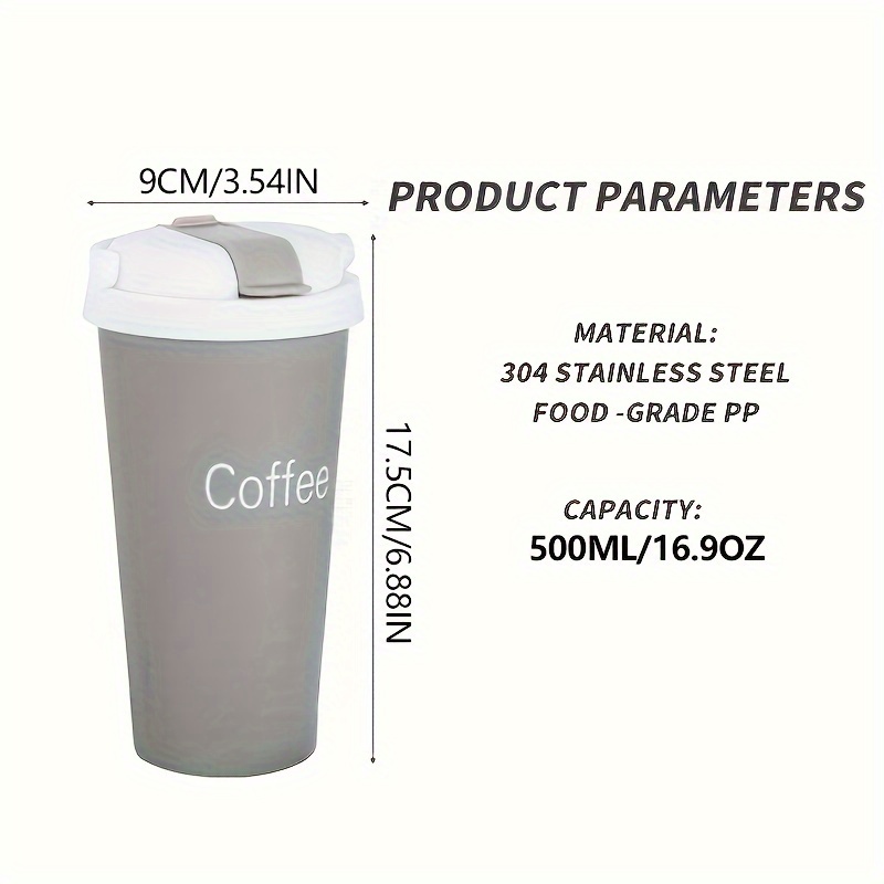 Coffee Mug, Portable Stainless Steel Liner Easy To Clean, Leak-proof,  Corrosion-resistant, Small Luxury Handy Cup,, - Temu Hungary