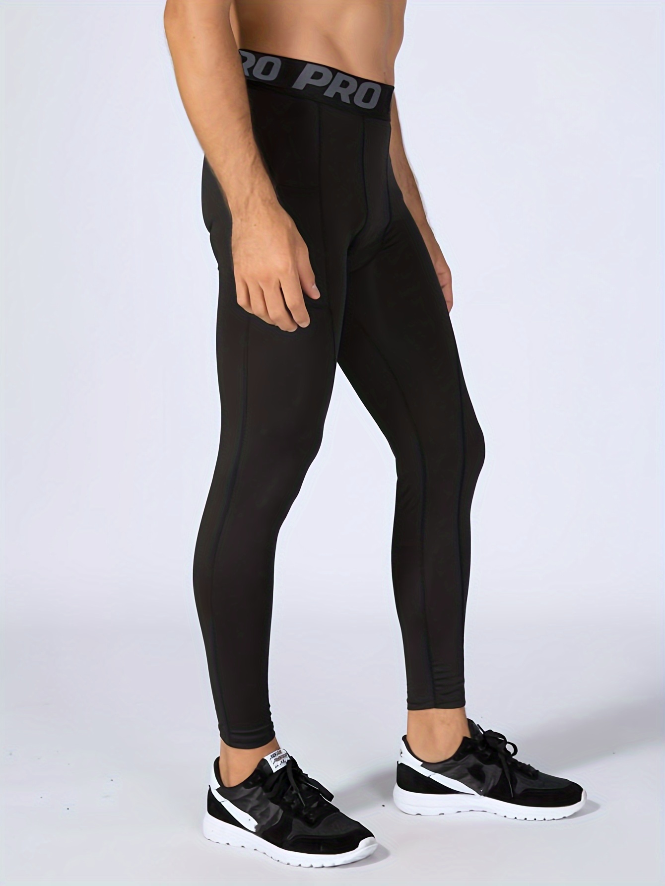 Men's Tight Sports Pants, Fitness Running Training Quick Drying And  Breathable Comfy Pants