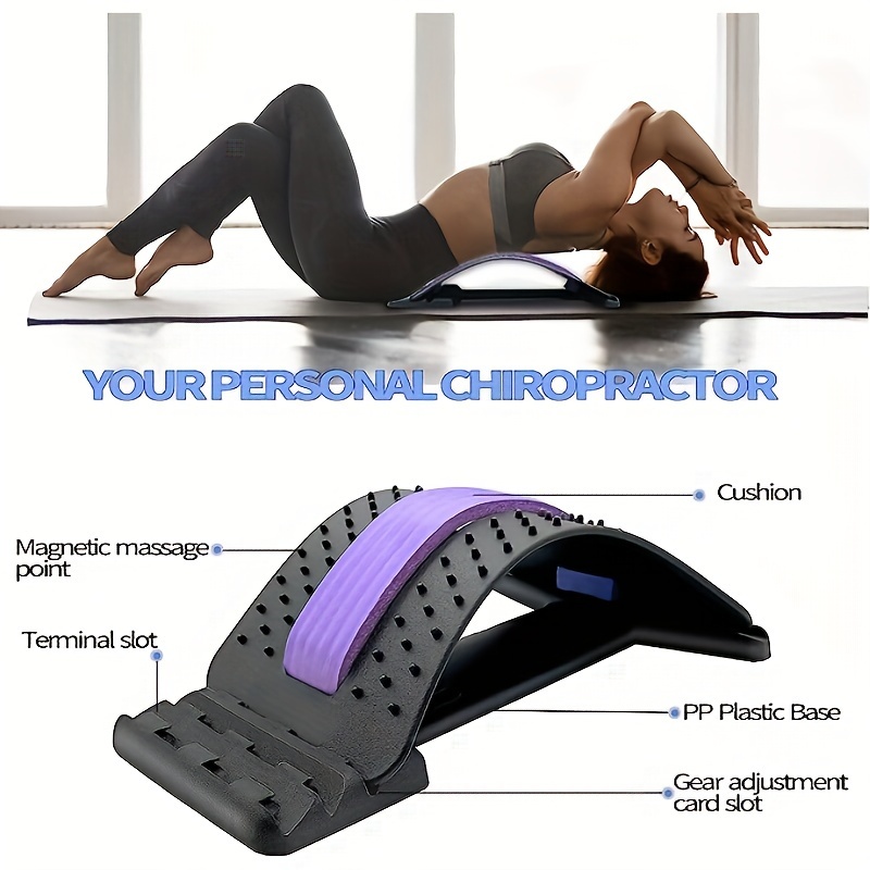 Back Stretching Device Back Stretcher Support Spinal Chiropractic