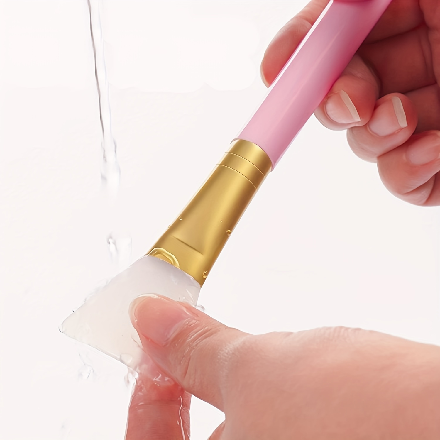 Makeup Puff Silicone Face Mask Brush