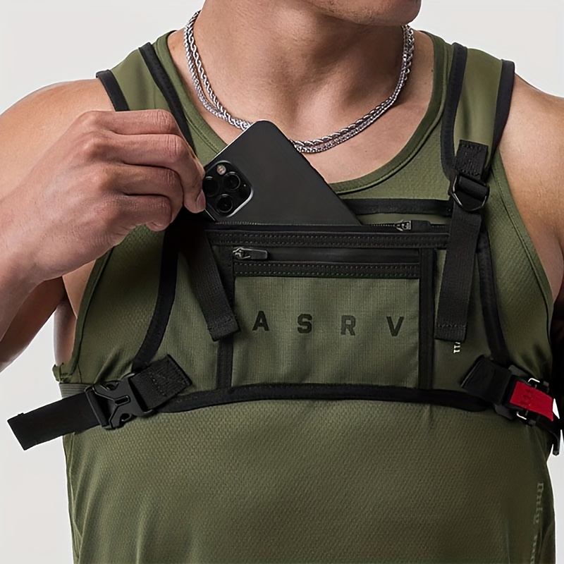 Tactical Chest Rig Vest Bag Multifunctional Waterproof Wear-resistant  Sports Chest Bag Outdoor Running Cycling Mountaineering Gym Bag - Temu  Germany