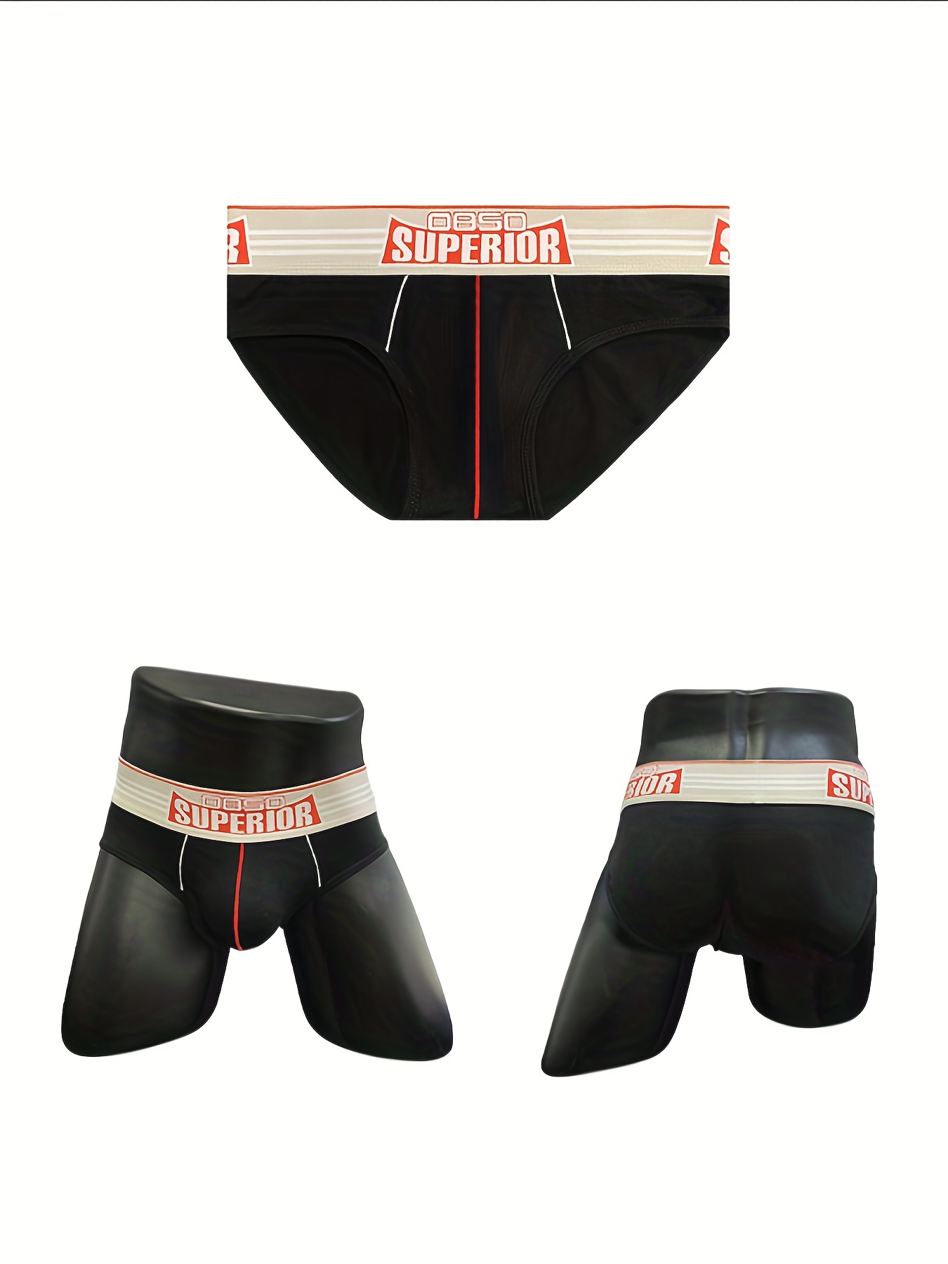 Male Mens Underwear Clothes Thread Panties Underpants Breathable