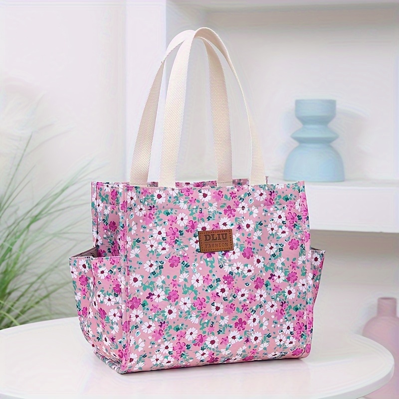 Everyone Nylon Logo Tote Bag ABCD FLEURS