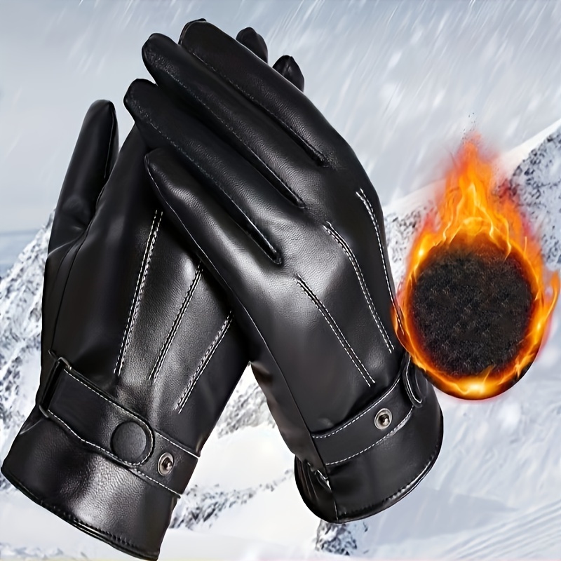 Waterproof Touchscreen Gloves Warm Winter Glove Outdoor Motor Cycling  Velvet Mittens Women Men Angling Tactical Glove