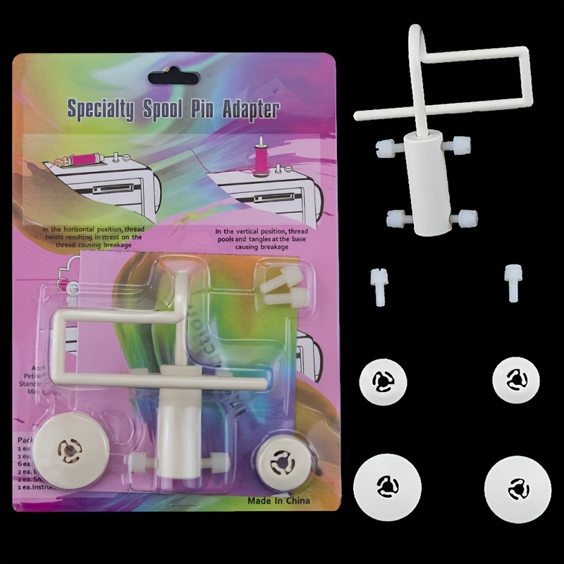 Sewing Machine Universal Thread Stand Plastic 3 Spools Holder
