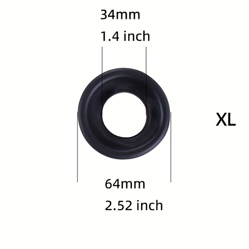 Penis Pump Accessories ( Tied Rods Hose 3 Sizes Silicone - Temu