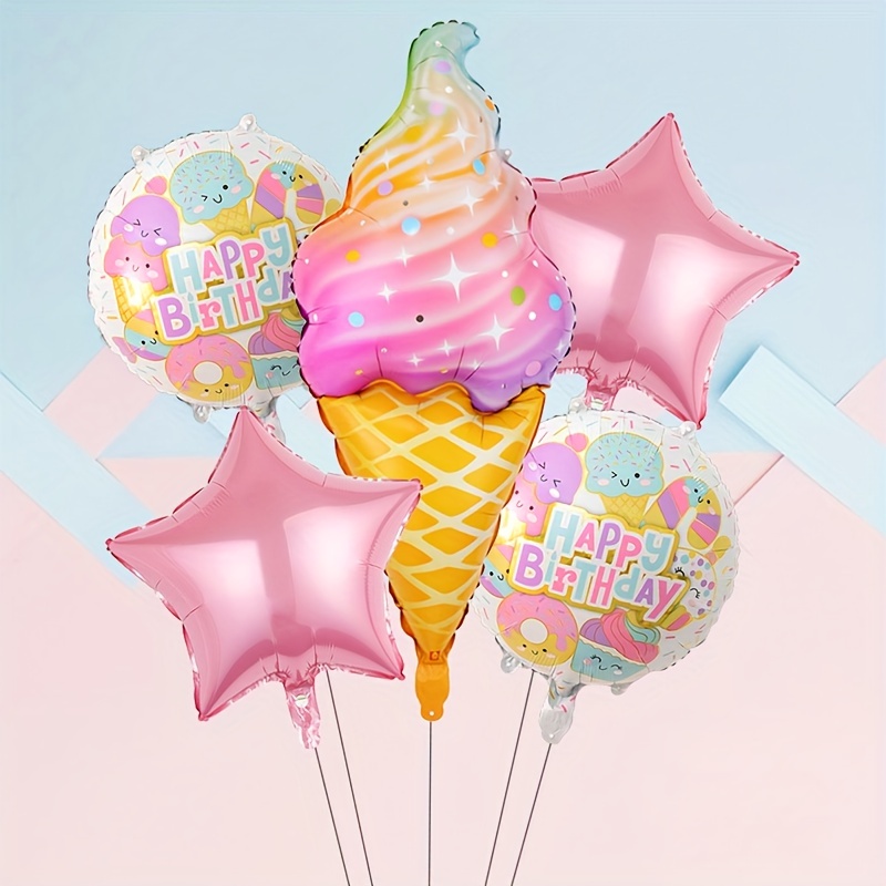 Ice Cream Birthday Party, Ice Cream Birthday Decoration, Ice Cream