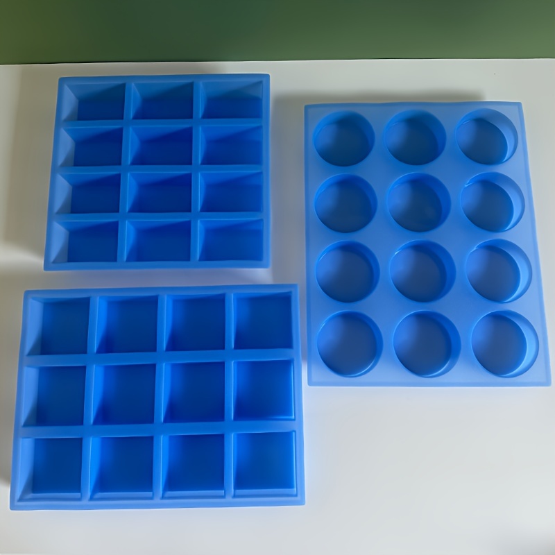 12 Bar Square Silicone Mold