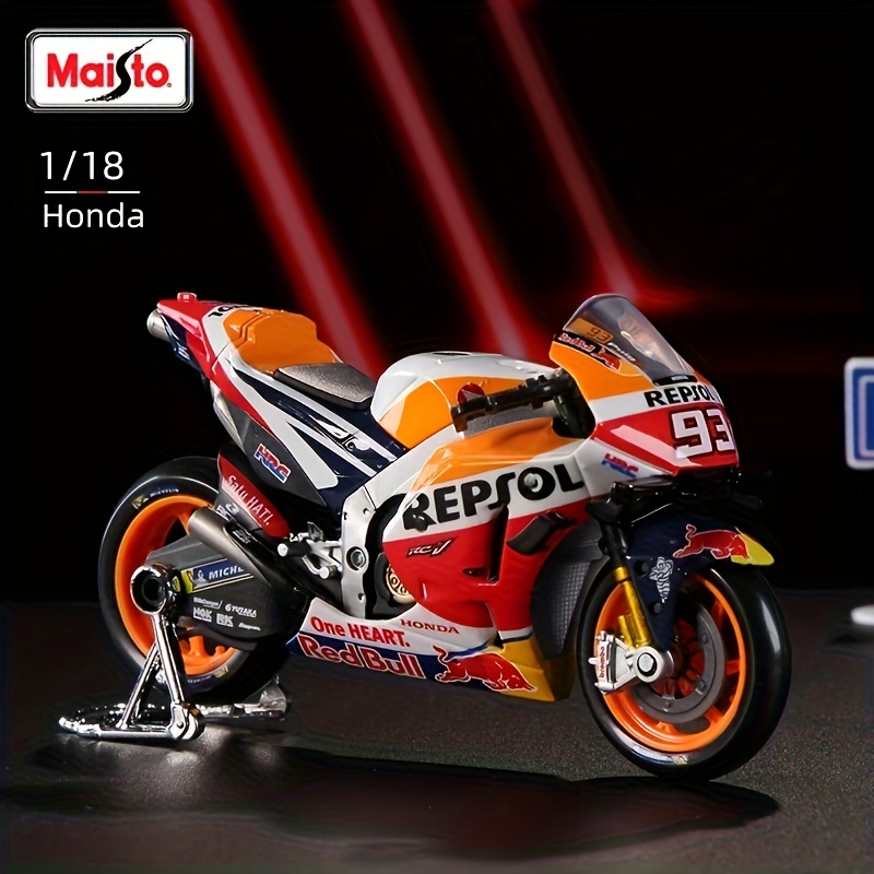 

Maisto 2021 Repsol Honda Team Marc #93 #44 Pol ESPARGARO Alliage Moto Modèle Collection Cadeau Jouet