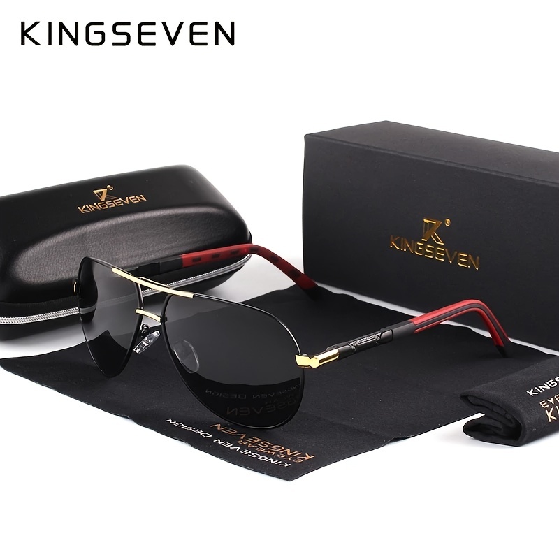 Men Vintage Aluminum Polarized Sunglasses Classic Brand Sun Glasses Coating Lens Driving Eyewear For Men/Women