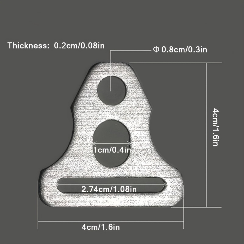 Stainless Steel Tent Canopy Support Pole Triangle Holder, Outdoor Wind Rope  Buckle, Camping Tent Accessories - Temu