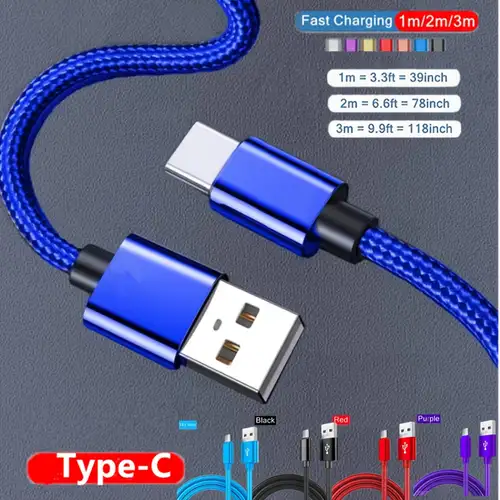 For Iphone Charger Cable, Usb Cable, 2.4a Fast Charging, Suitable