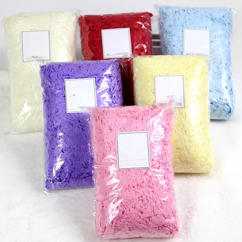 Bag Gift Wrap Crinkle Filler Paper Crinkle Cut Tissue Paper - Temu