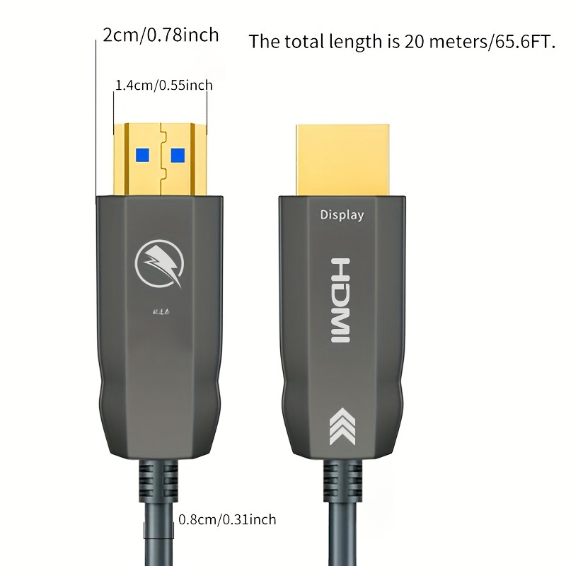 CABLE HDMI 20M 4K T-LINE