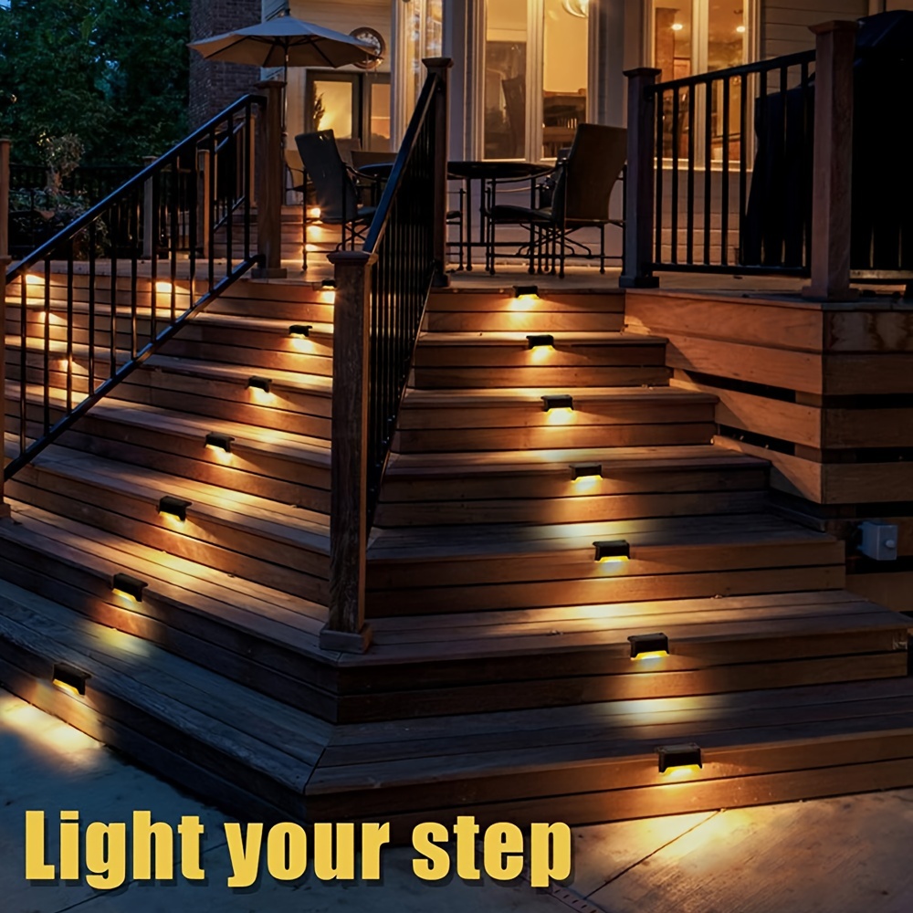 solar led stair lights