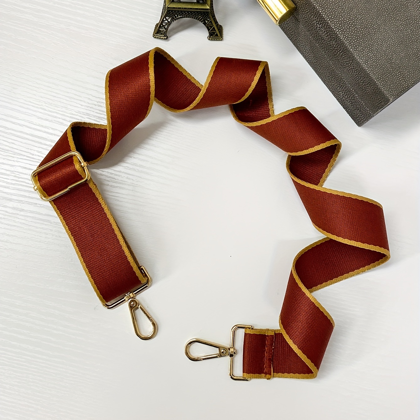 Colorblock Adjustable Bag Strap for Shoulder Bags