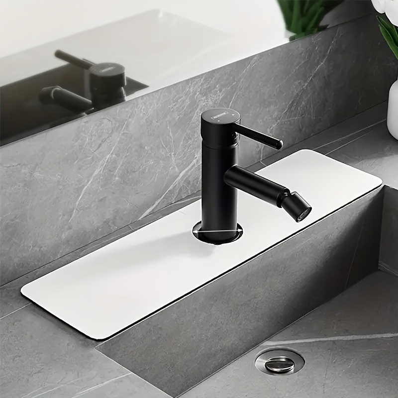Faucet Sink Splash Guard Mat Silicone Faucet Water Catcher - Temu
