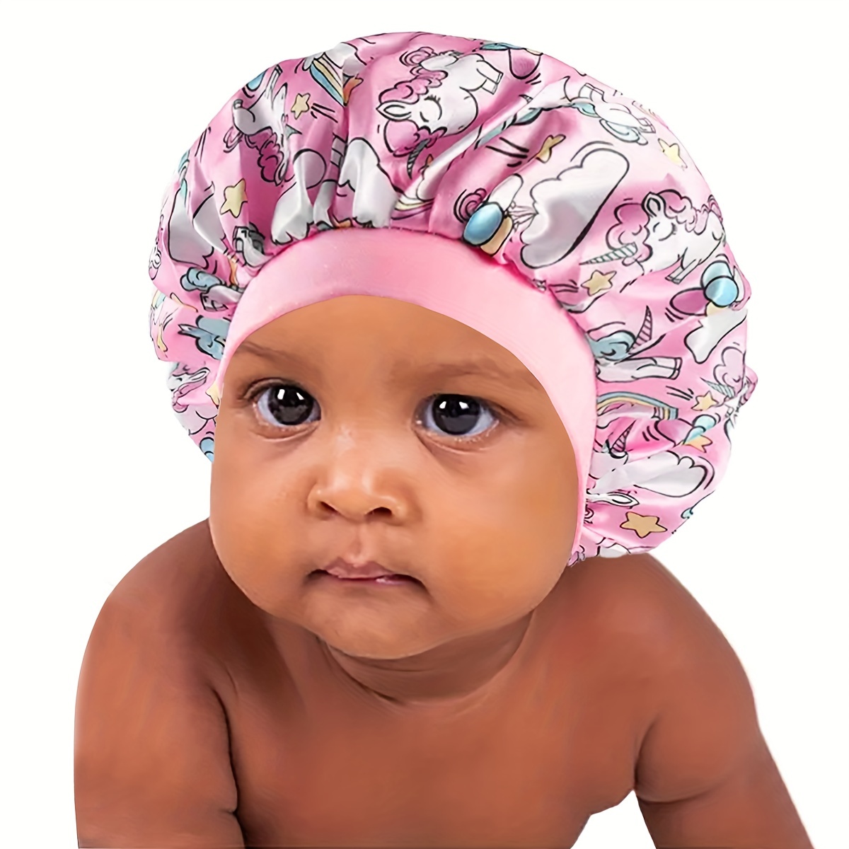 new youngsterss elastic stretch printed fashionable   cap hair hat