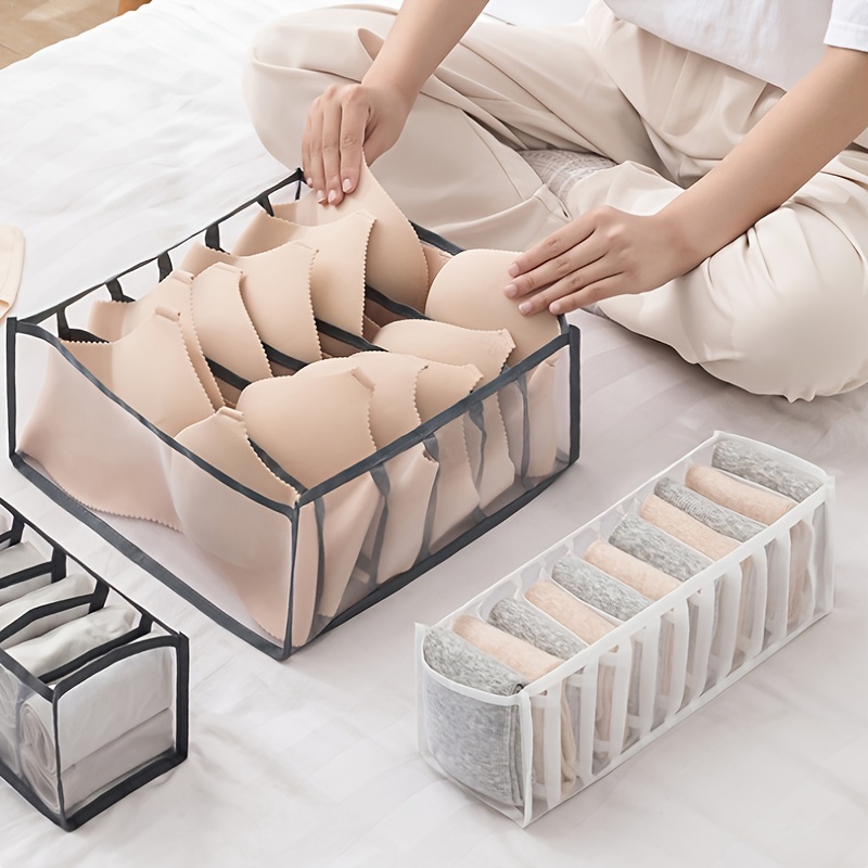 Foldable Underwear Organizer Compartments Keep Underwear - Temu