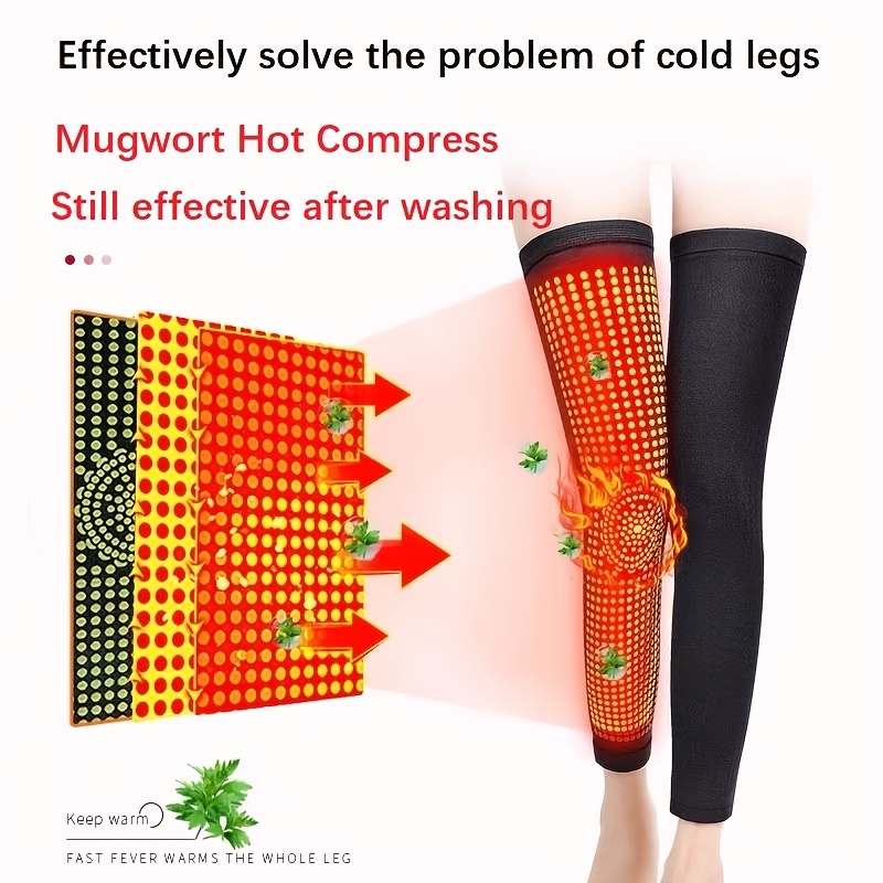 Womens Long Thermal Leggings for Men Leggings Pattern Orange