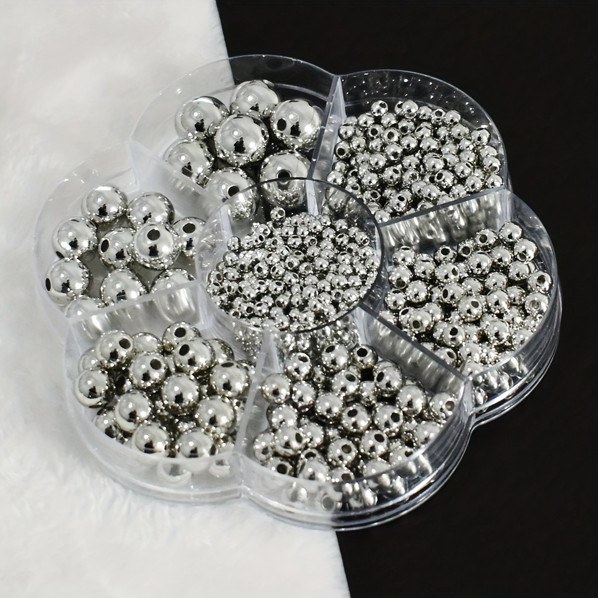 Black White Golden Acrylic Beads For Bracelets Making Kit - Temu United  Arab Emirates