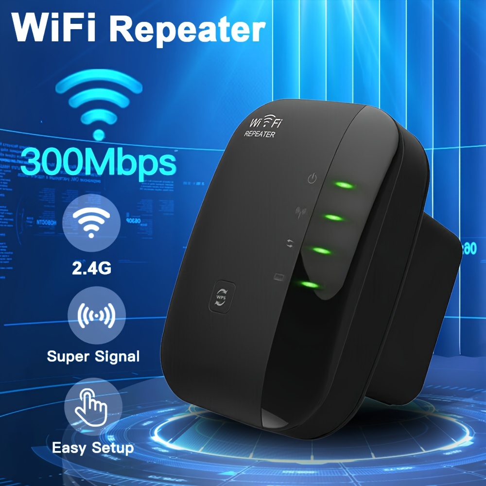 WiFi Extender Booster Repeater Para Hogar Y Exterior - Temu