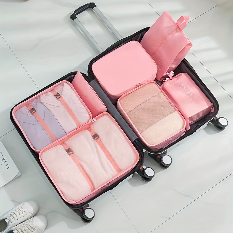 Travel Storage Bag Portable Clothes Storage Bag Luggage - Temu