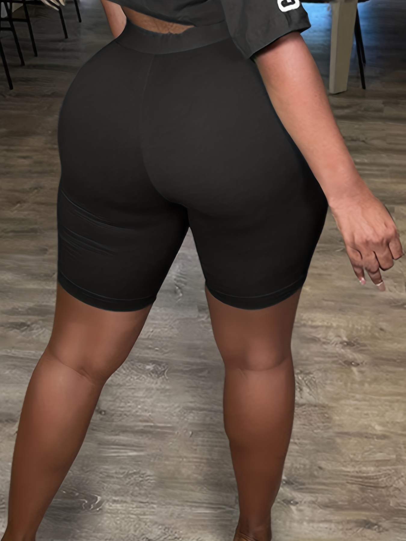 Juneteenth High Rise Figure Print Biker Shorts