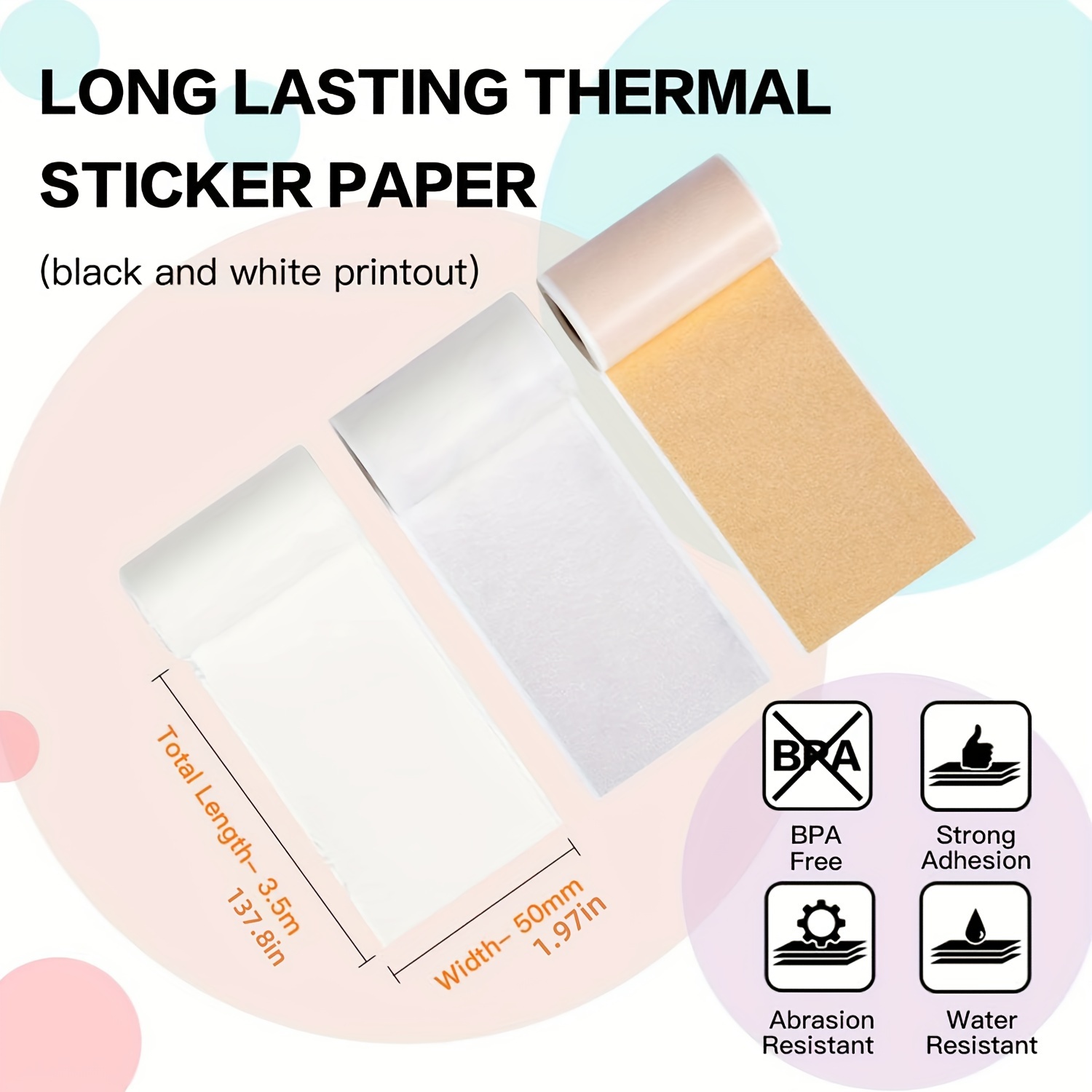Phomemo M02 Thermal Sticker Paper - 01 - Temu