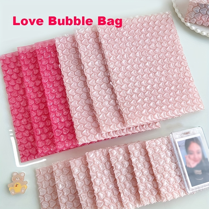 Heart Shaped Bubble Wrap Bags 
