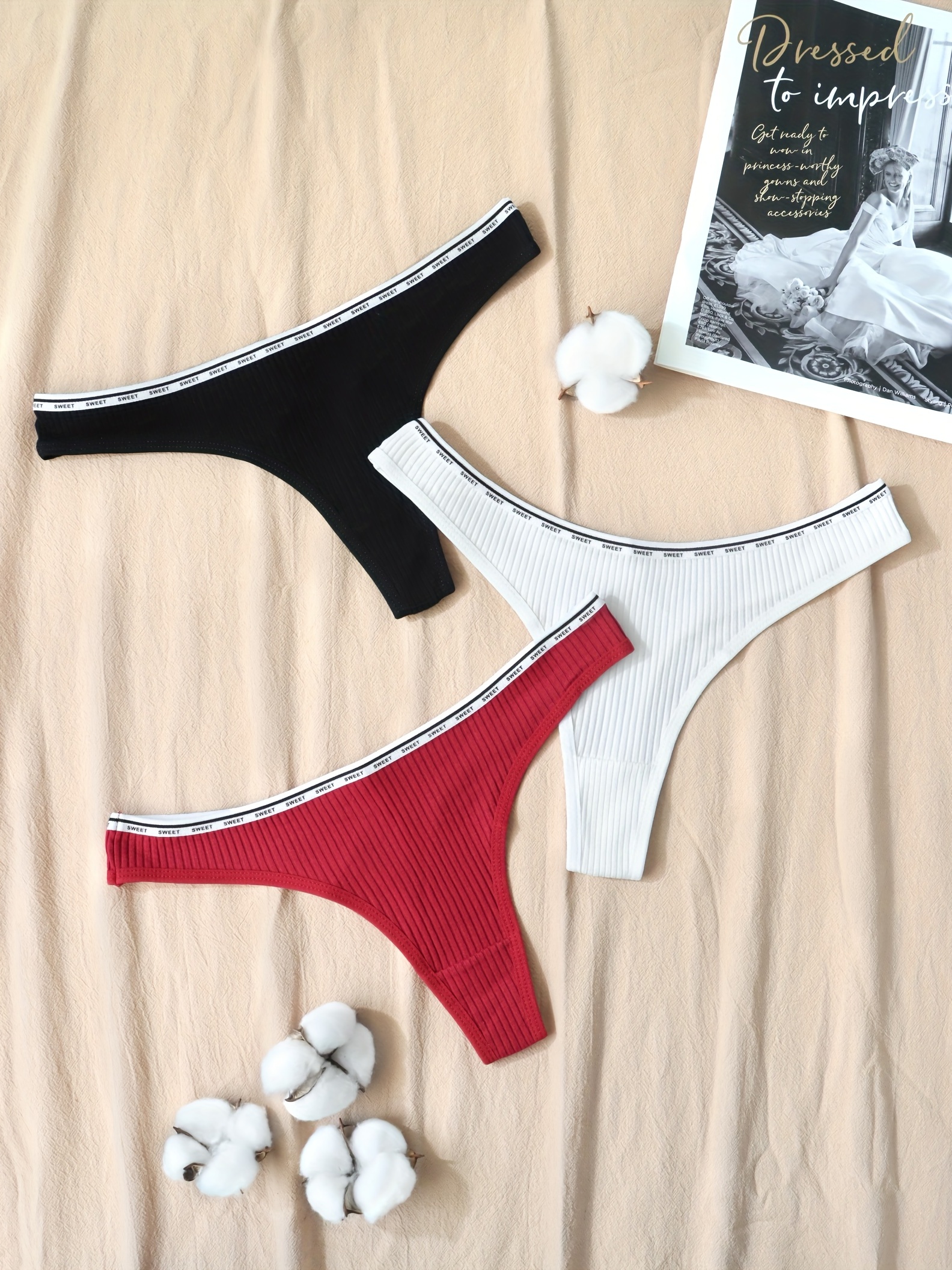 Red Thong Underwear - Temu Canada