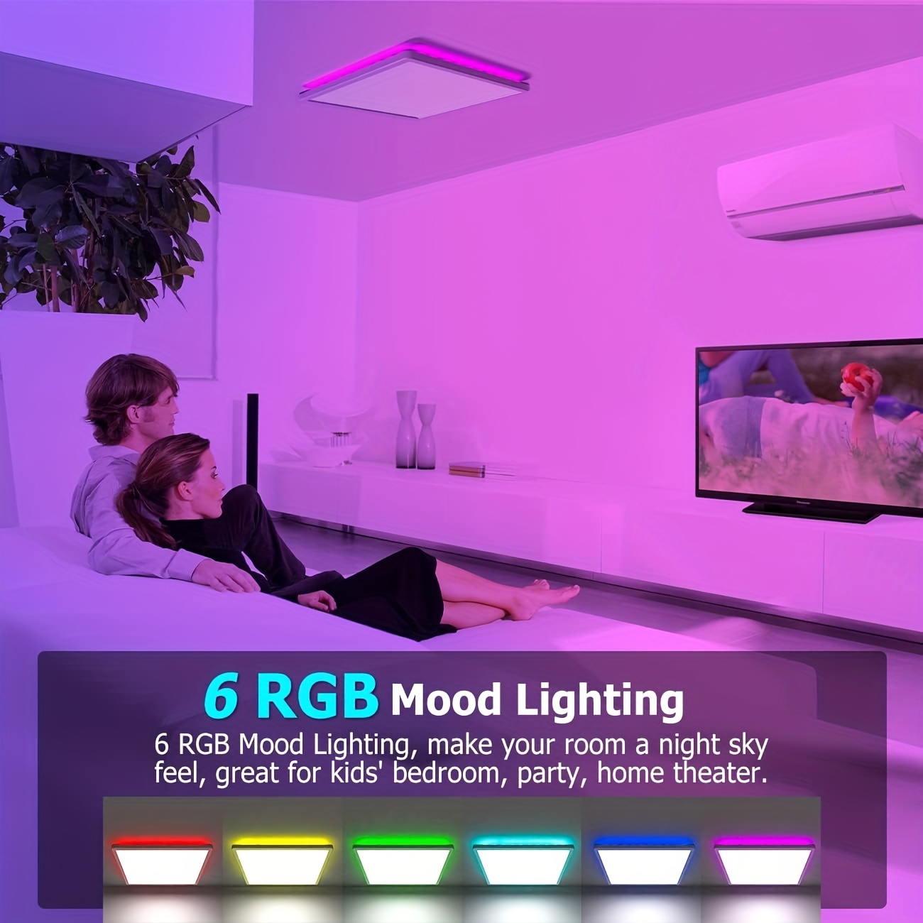 Bedroom ceiling deals mood lighting