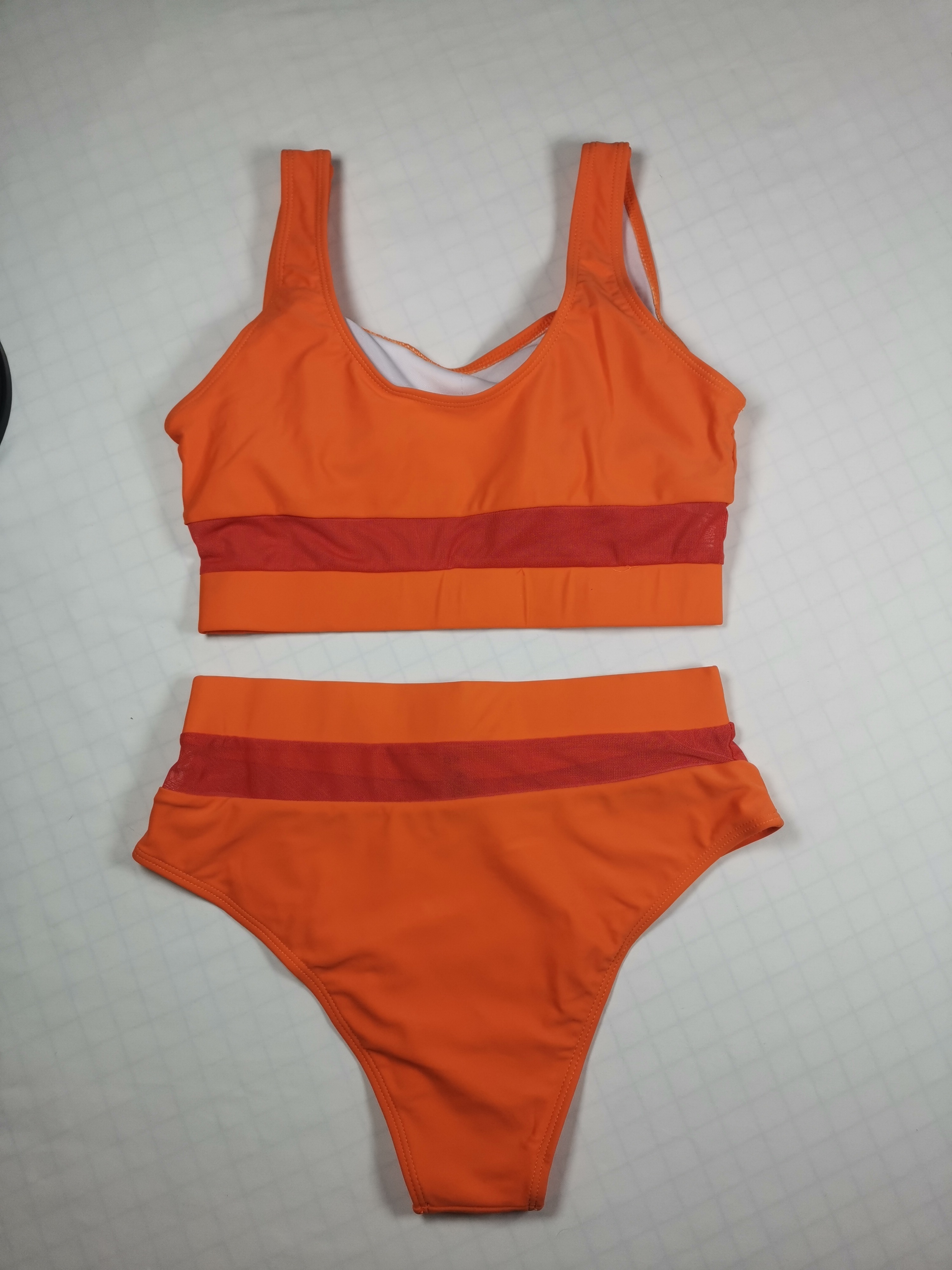 Bathing Suits  Orange swimwear, Neon swimsuit, Red bathing suits