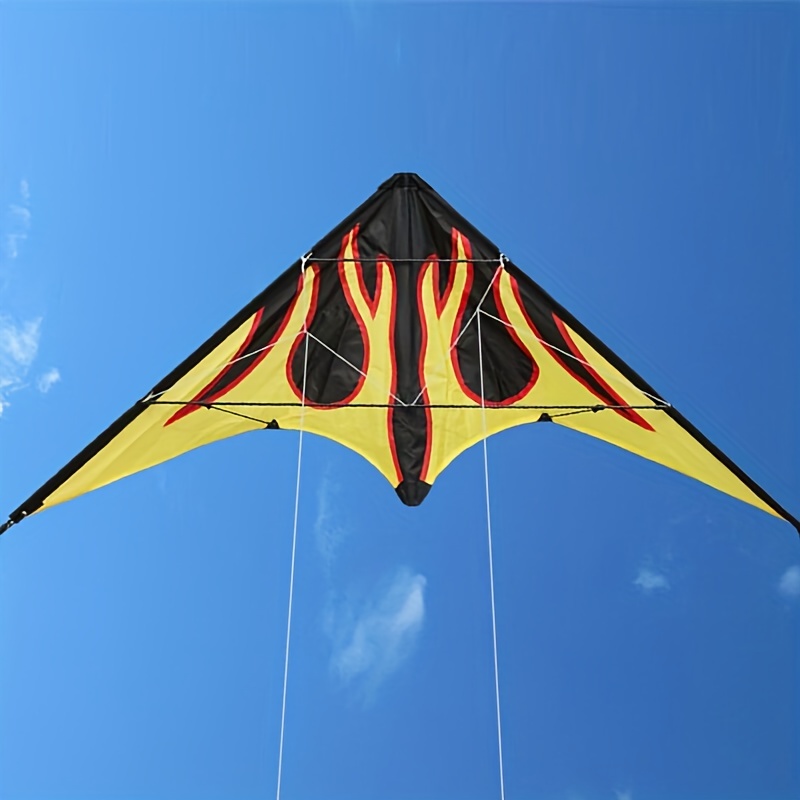 Double String Stunt Kite 53in 63in Perfect For Outdoor Fun And Sports Ideal  For Beginners And Pros Includes 2 Handles And Line - Sports & Outdoors -  Temu