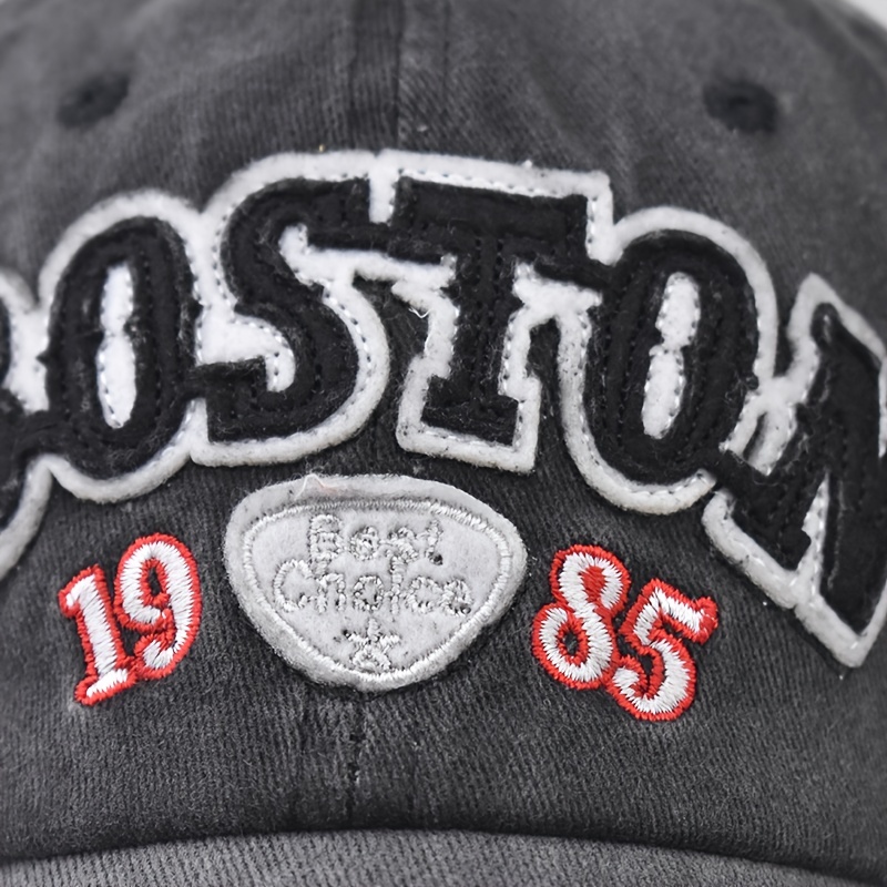 Throwback Boston Hat | Bruins Colors | Retro Design