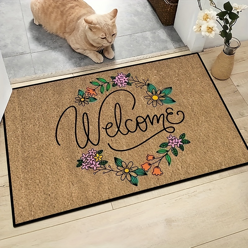 Boho Door Mat Indoor Doormat, Welcome Mat, Non-slip Floor Mat, Entryway  Rugs Home Decor Room Decor - Temu