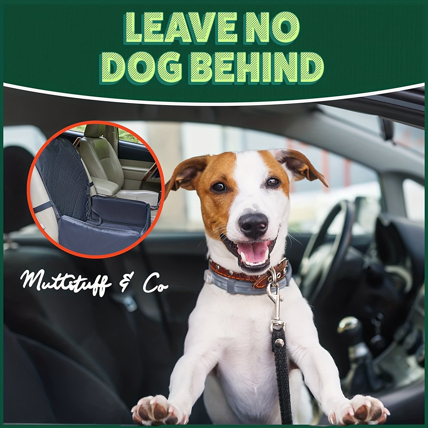 Dog Car Seat Cover, Waterproof Pets Hammock Pet Front Seat Cover Car Seat  Protector Car For Small Medium Dog - Temu