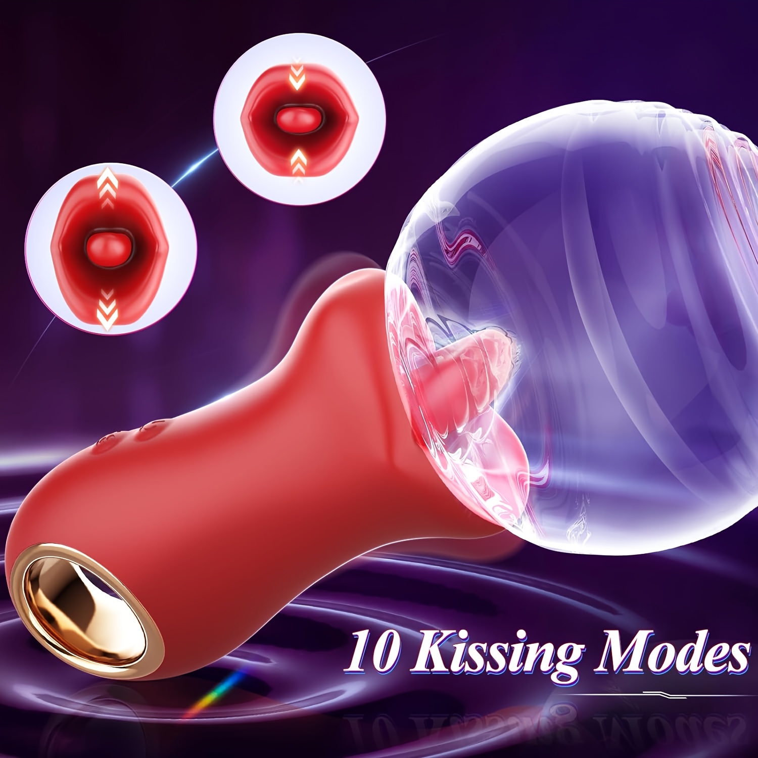 Adult Sex Toys Tongue Vibrator 1 Handle Mouth shaped 10 Temu Canada