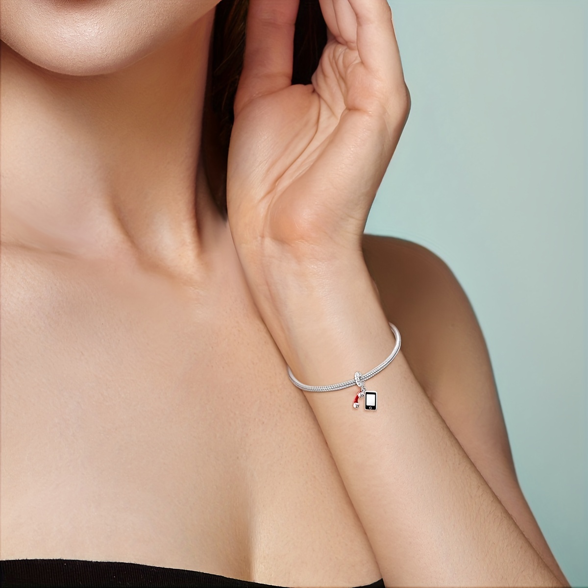 Heart Charm Bracelet Design Quartz Watch | SHEIN