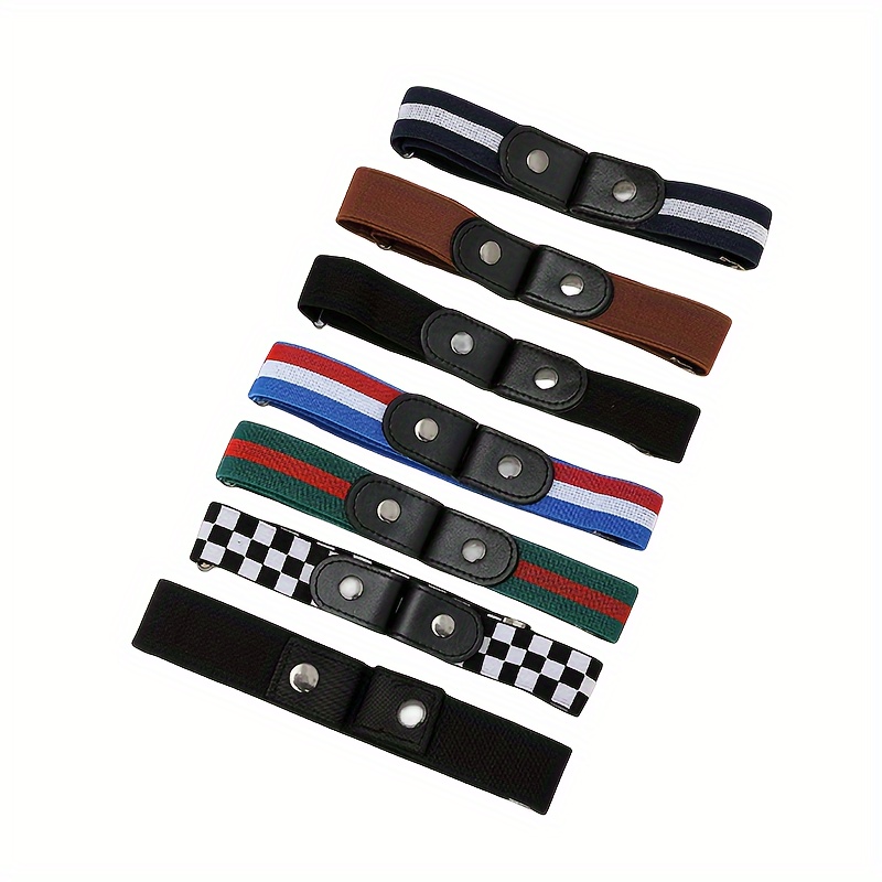 Adjustable Buckle Free Belt Stretch Belt Invisible Lazy Belt - Temu