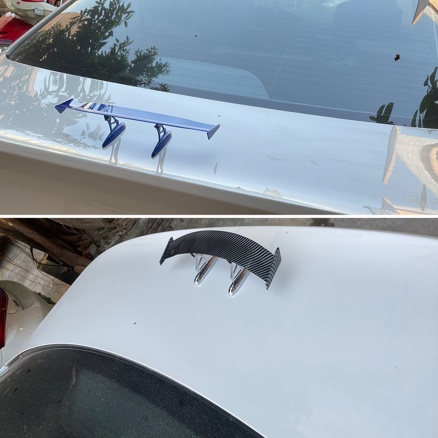 Upgrade Your Car's Look With This Stylish Mini Spoiler Wing Decal