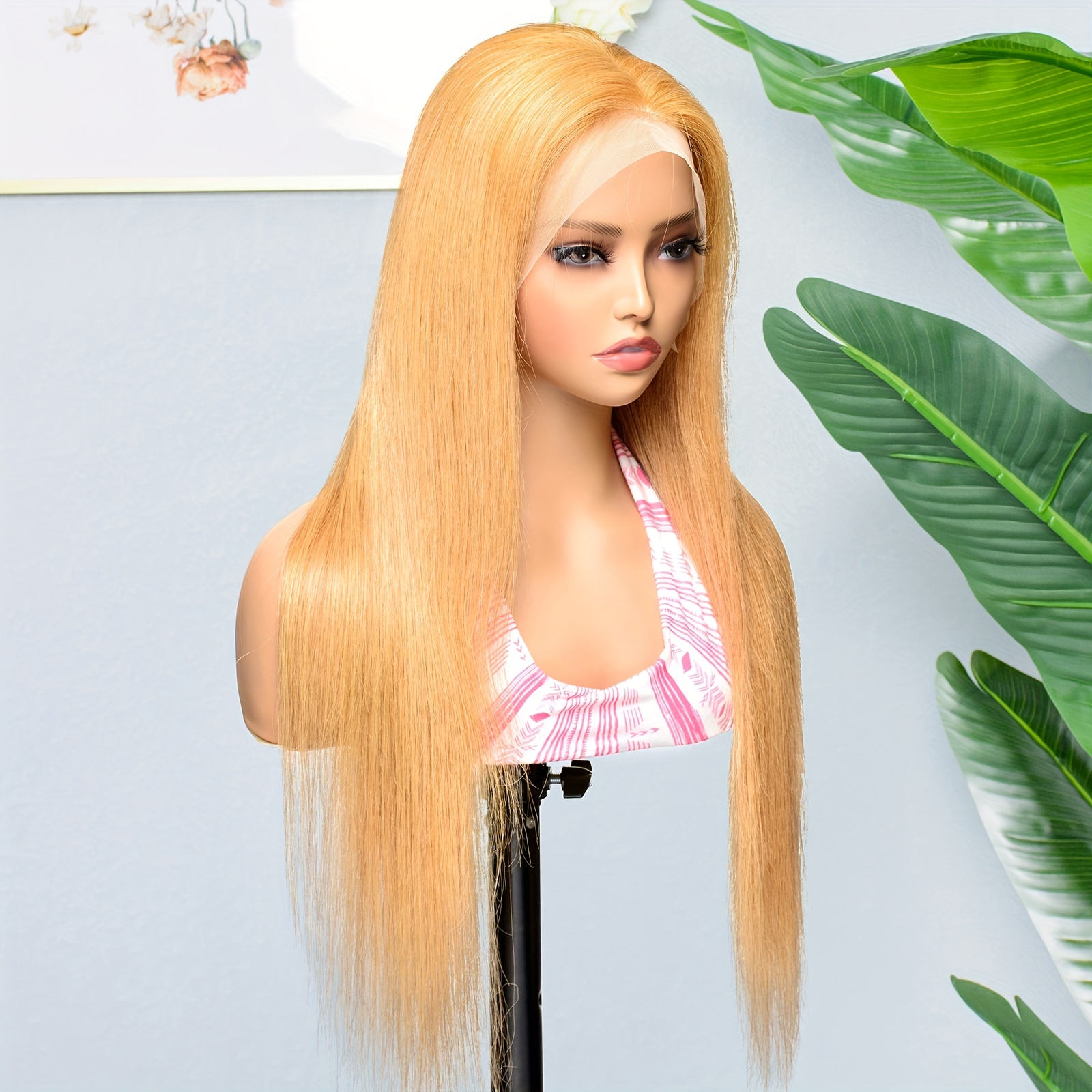 13 4 Honey Brown 27 Color Straight Human Hair Wigs 180 Temu