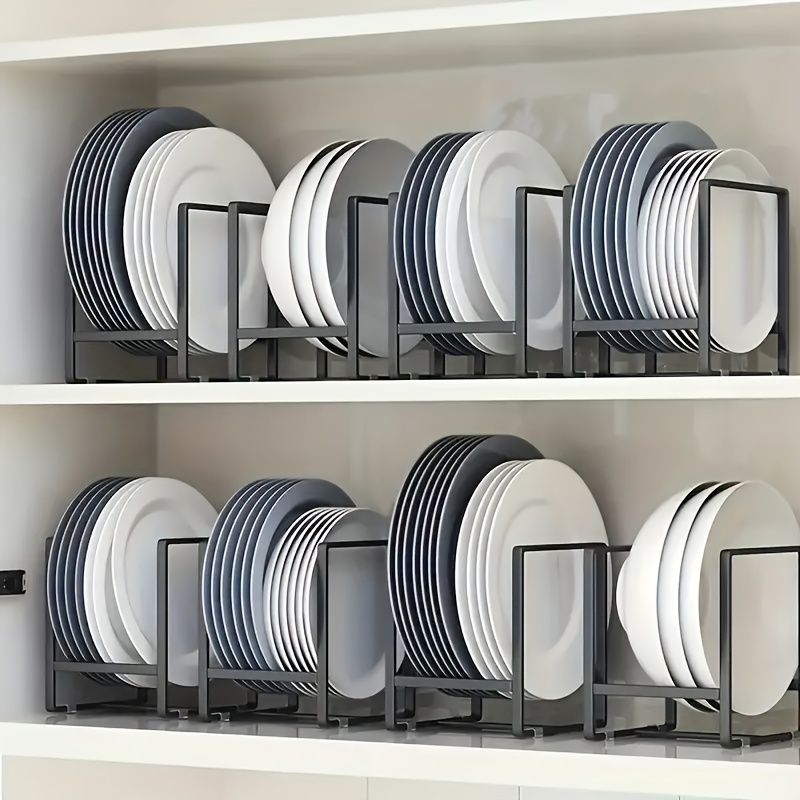 Drawer Dish Storage Rack Plate Rack Holder Cabinet Inside - Temu