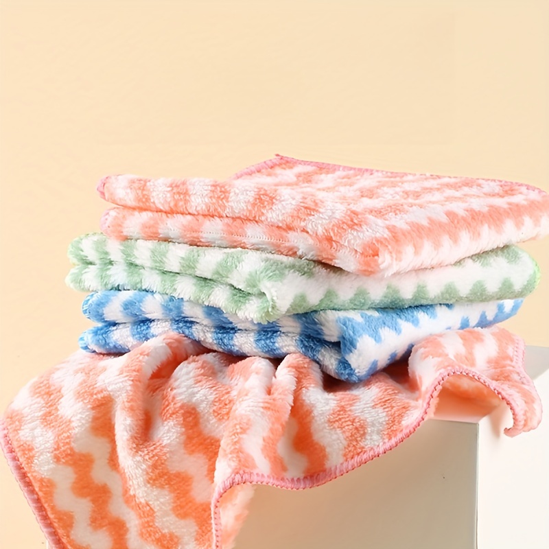 Dish Towels Scouring Pad The Kitchen Rag Is Free Of Oil - Temu