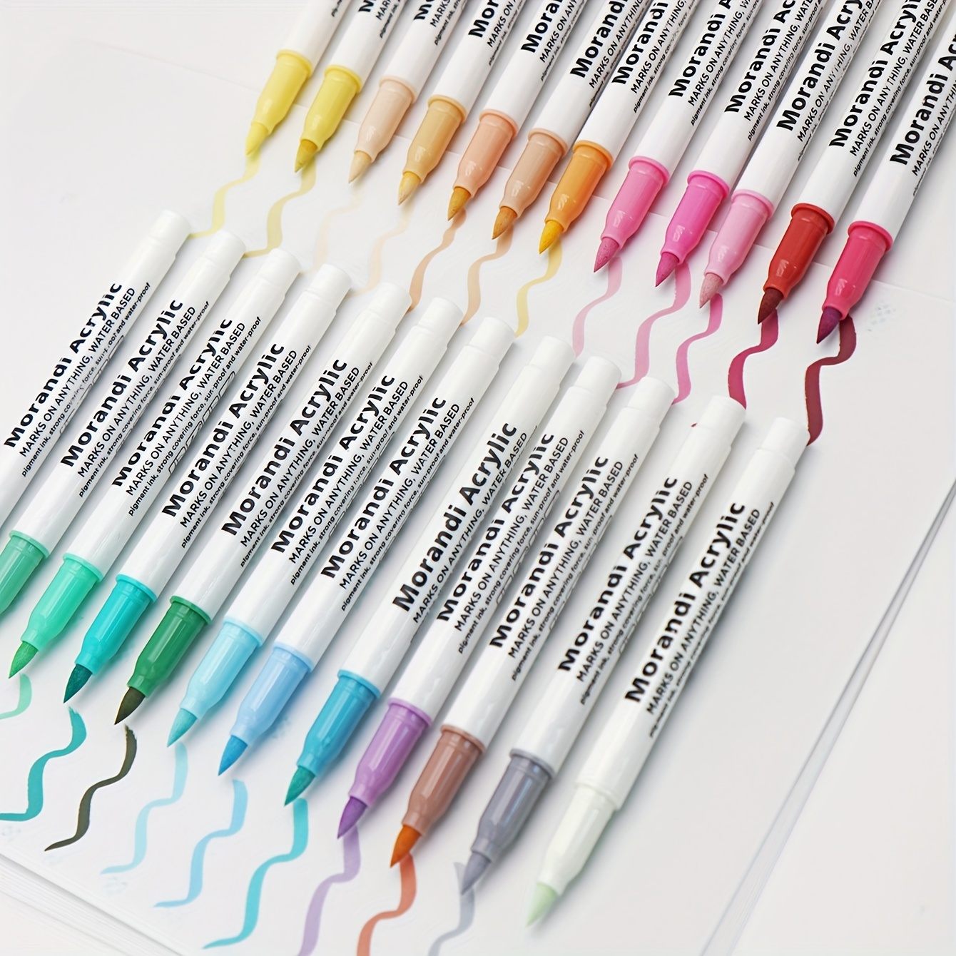 Acrylic Paint Marker Pens, Morandi Acrylic Markers