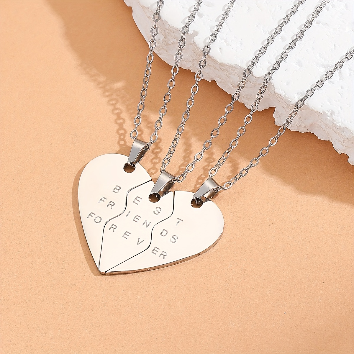Stainless Steel Pendant Necklace Pack
