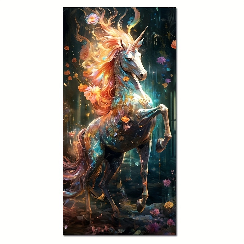 Diamond Painting Unicorn - Temu