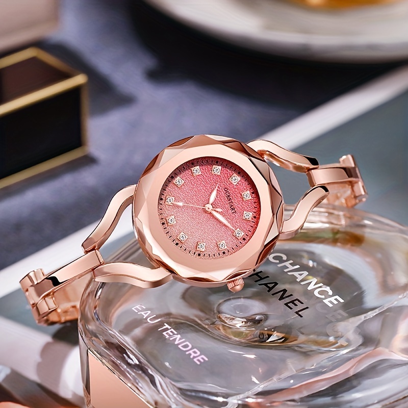 Childrens rose gold clearance watch