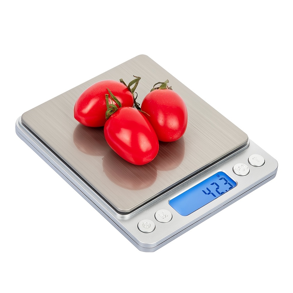 3KG Food Kitchen Scale, Digital Grams & Ounces for Weight Loss