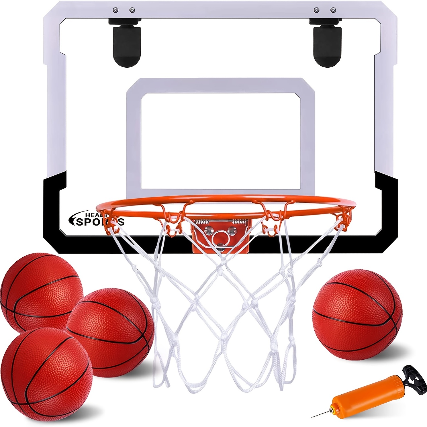 Kavalan Indoor Mini Basketball Hoop Set for Kids and Adults, for Door Wall  Room Basketball Set with 2 Balls and Audio Electronic Scoreboard, Sports  Toys Gift for Boys Girls Teen 